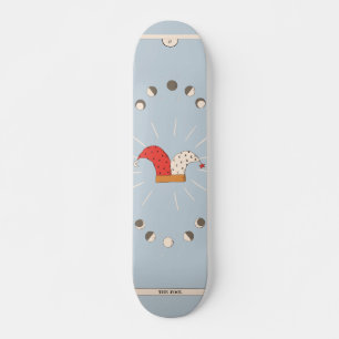 Skateboard La carta del tarot de Fool adiveteller zodiac