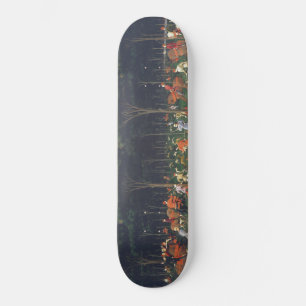 Skateboard La caza en el bosque (por Paolo Uccello)