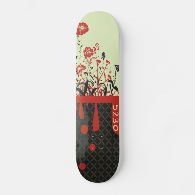 Skateboard La cerca (Anverso)