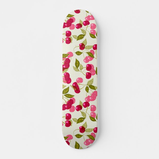 Skateboard La cereza roja (Anverso )