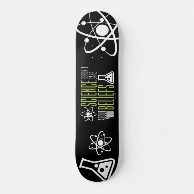 Skateboard La ciencia no cuida (Anverso)