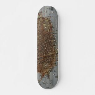 Skateboard La ciudad de San Francisco California de 1878
