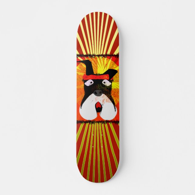 Skateboard La corteza del perro (Anverso )