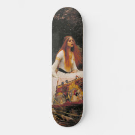 Skateboard La dama de Shalott (Belleza medieval)