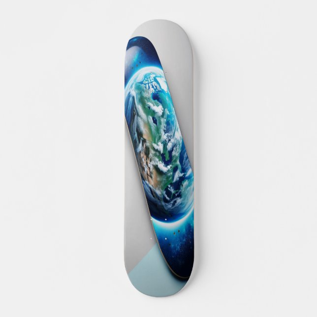 Skateboard La danza celestial del cometa (Anverso )