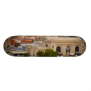 Skateboard La estación de la unión, centro de Kauffman, cie