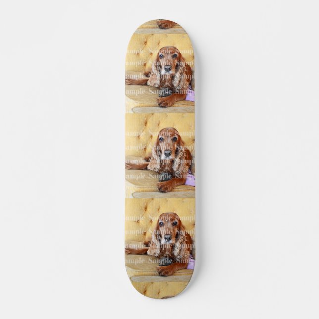 Skateboard La foto conmemorativa del mascota PERSONALIZA (Anverso )