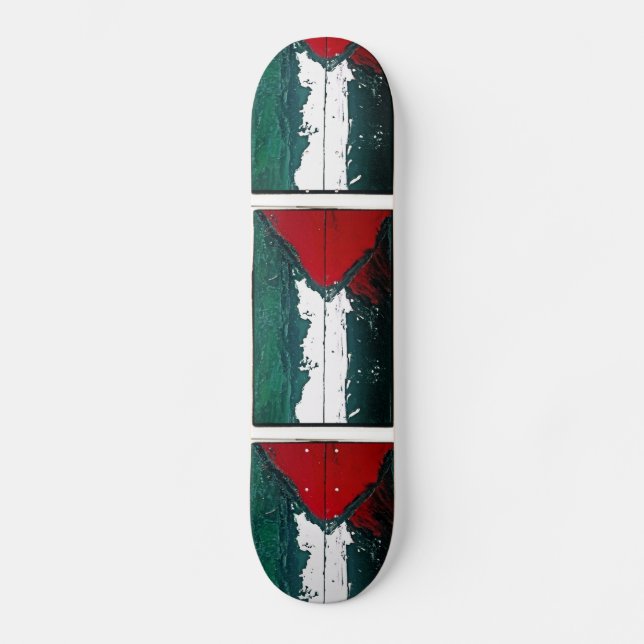 SKATEBOARD LA FRANJA DE GAZA (Anverso)