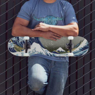 Skateboard La gran ola de Kanagawa