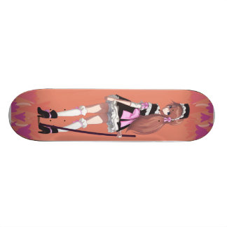 Skateboard La hermana Sythe - carácter original de Nekoni de