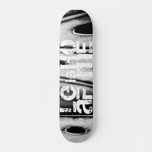 Skateboard la hoja está en casa