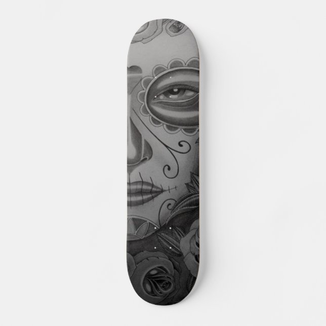 Skateboard la linda (Anverso)