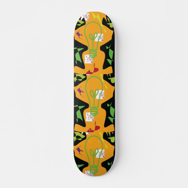 Skateboard La luz verde (Anverso )