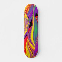 Skateboard La magia de los colores , Resumen del Rainbowart 3