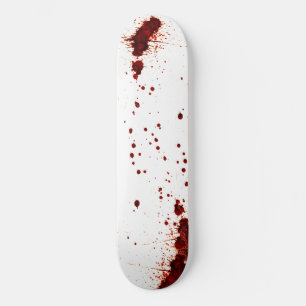 Skateboard La mancha de sangre en la pared