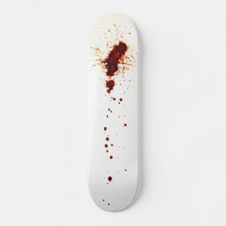 Skateboard La mancha de sangre en la pared