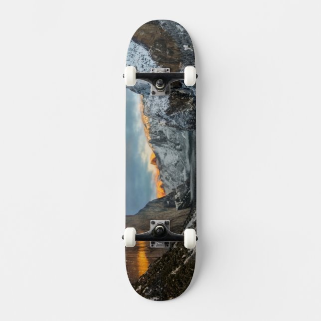 Skateboard La marca del invierno (Anverso)