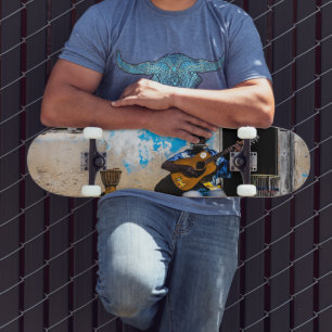 Skateboard La música es la medicina de la mente