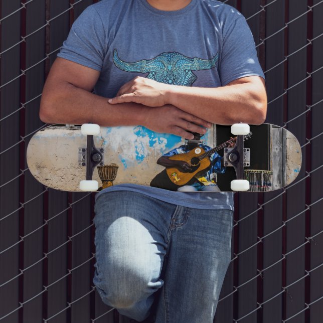 Skateboard La música es la medicina de la mente (Exterior 3)