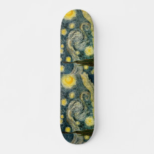 Skateboard La noche estrellada de Vincent van Gogh (1889)