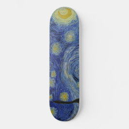 Skateboard La noche estrellada (Vincent van Gogh) (arte famos