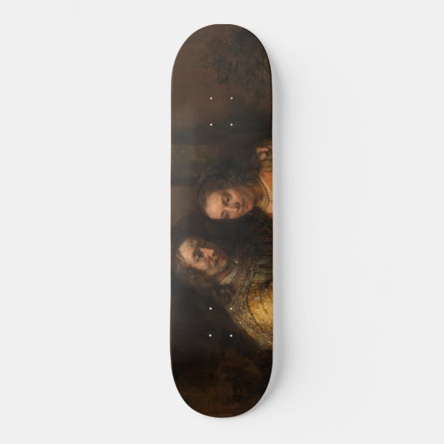 Skateboard La novia judía (por Rembrandt) (Anverso)