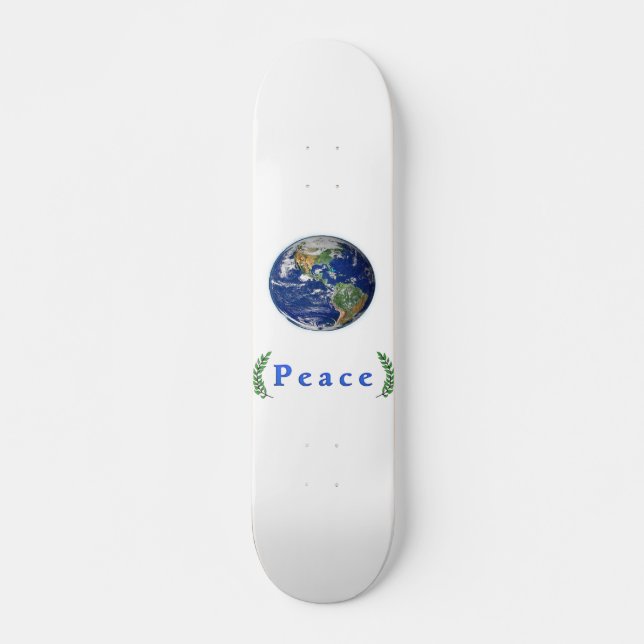 Skateboard La paloma de la paz (Anverso )