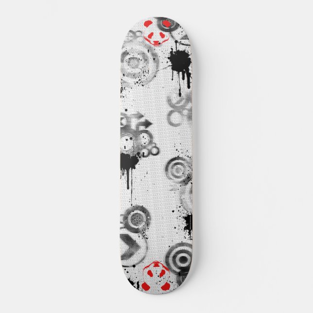 Skateboard La panda roja Z.Board (Anverso)
