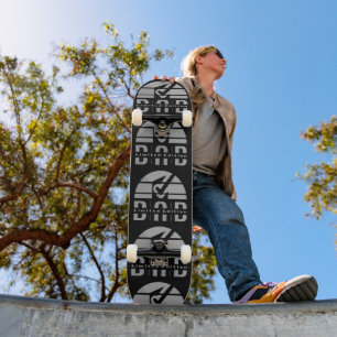 Skateboard La paternidad es amor incondicional: Edición de pa