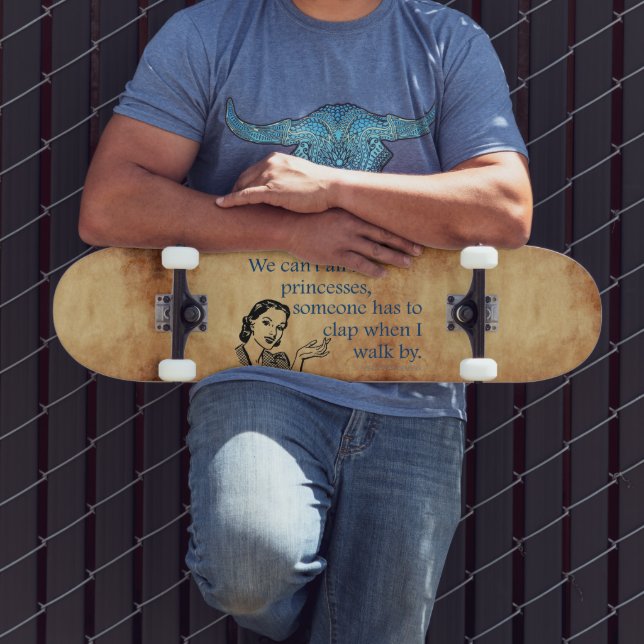 Skateboard La princesa de SlipperyJoe aplaude caminar diverti (Exterior 3)