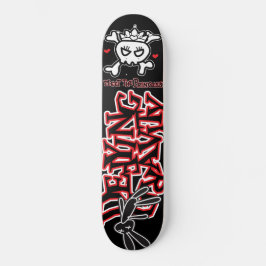 Skateboard La princesa Tiara desafiando la gravedad