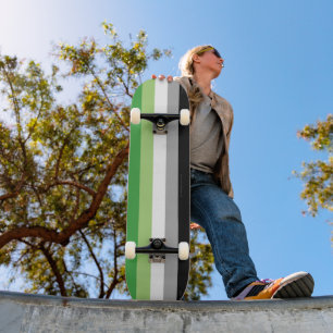 Skateboard La romántica bandera del orgullo de SlipperyJoe ob
