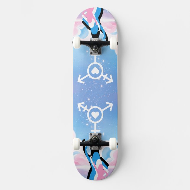 Skateboard La señal Trans (Anverso)