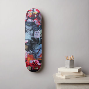 Skateboard La soledad significa Gótico amor medios mixtos ar