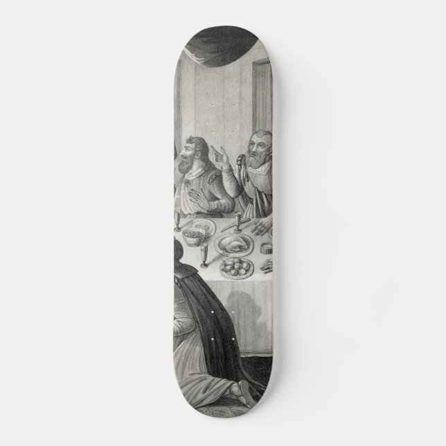 Skateboard La última cena 4 de 5 (Anverso)