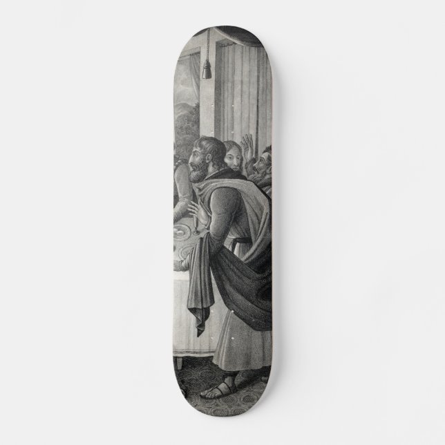 Skateboard La última cena 5 de 5 (Anverso)