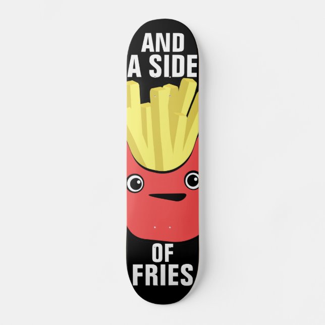 Skateboard Lado de los Fries (Anverso)