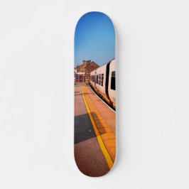 Skateboard Lado de un tren