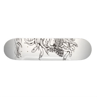 Skateboard Ladrones y base 2 de la medusa de los castillos