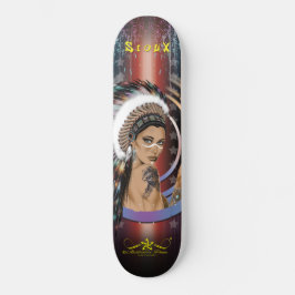 Skateboard Lady Sioux