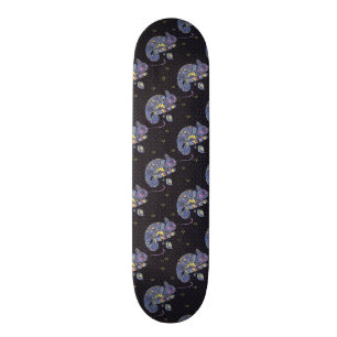 Skateboard Lagarto de Zentangle