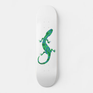 Skateboard Lagarto Verde