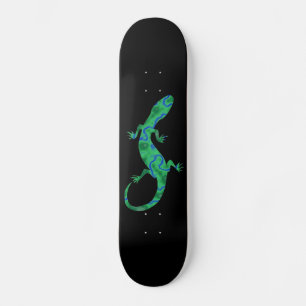 Skateboard Lagarto Verde