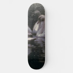 Skateboard Lago de Cisnes a la Luz de la Luna