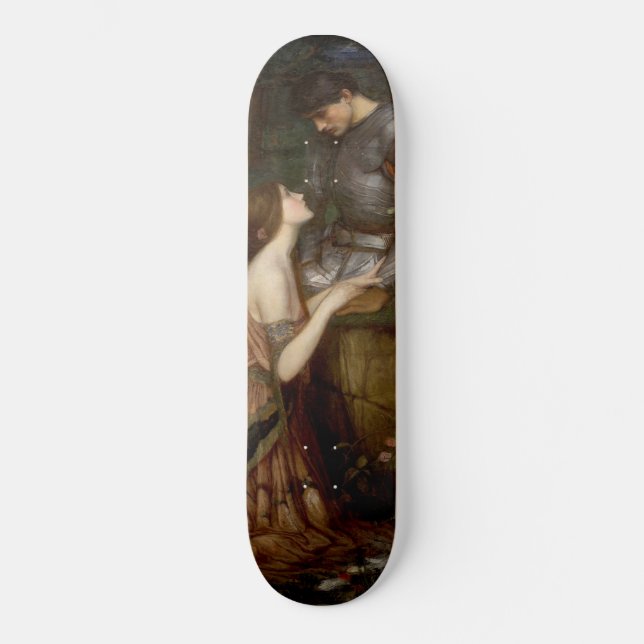 Skateboard Lamia y el soldado (por John William Waterhouse) (Anverso)