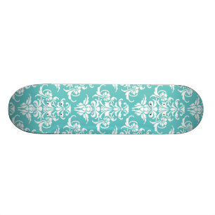 Skateboard Lámpara elegante femenina del damasco del vintage