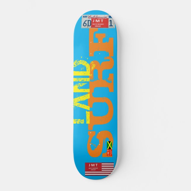 Skateboard LAND SURF / Skateboard JMT USA (Anverso)