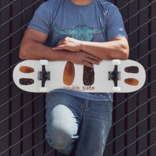 Skateboard Las dos citas de SlipperyJoe engullieron ciruelas 