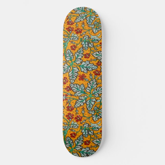 Skateboard Las flores amarillas de Betty (Anverso)