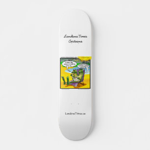 Skateboard Las ranas de Japón sin ser tocadas por los patines